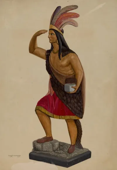 Cigar Store Indian 38