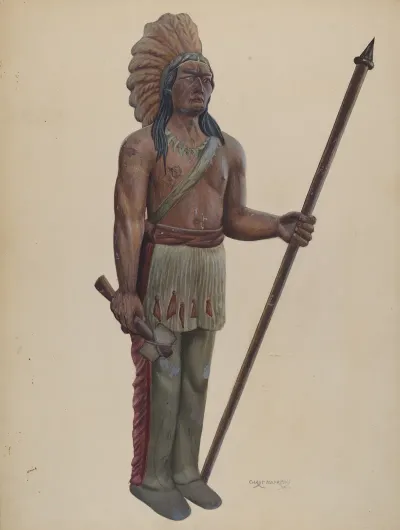 Cigar Store Indian 39