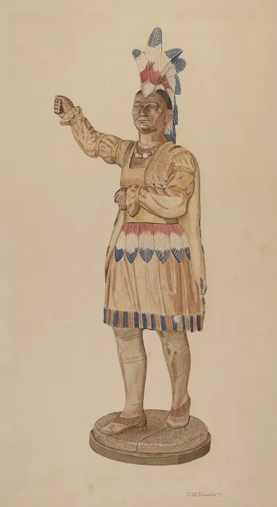 Cigar Store Indian 42