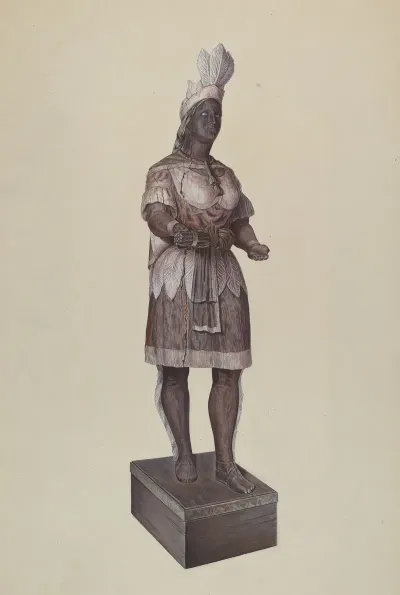 Cigar Store Indian 43