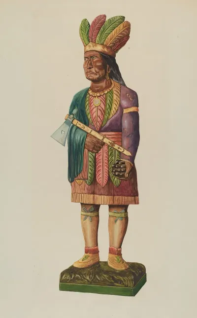 Cigar Store Indian 46