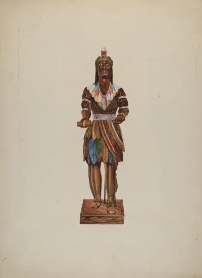 Cigar Store Indian 47