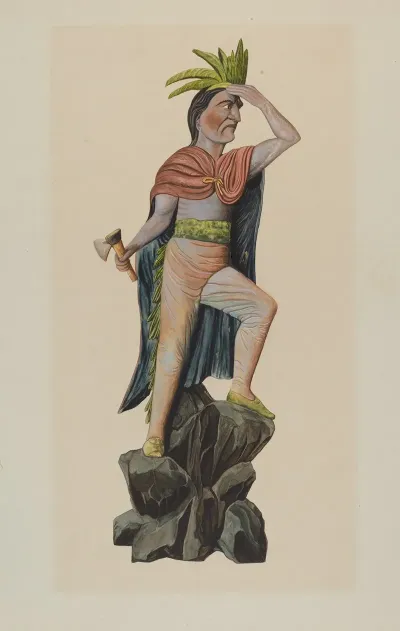 Cigar Store Indian 50