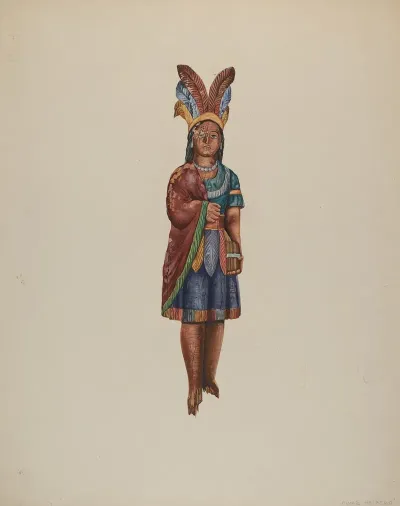 Cigar Store Indian 52