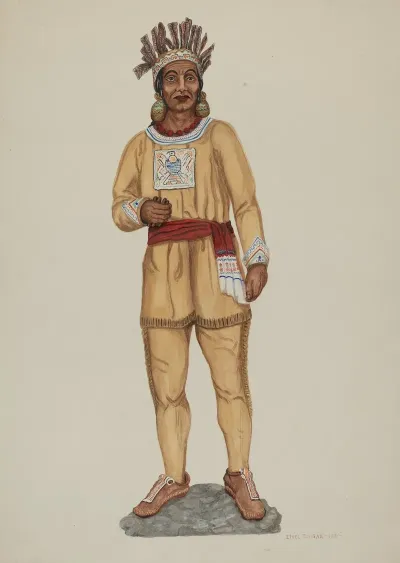 Cigar Store Indian 61
