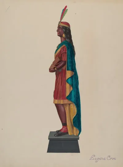 Cigar Store Indian 62