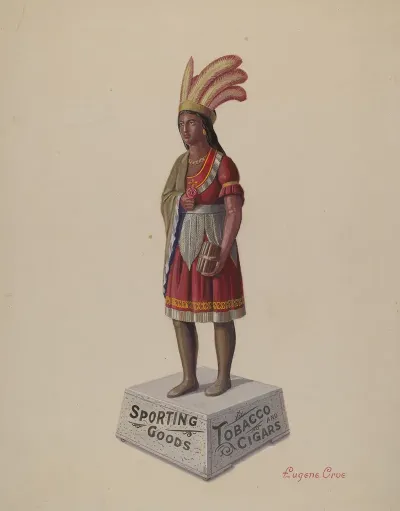 Cigar Store Indian 63