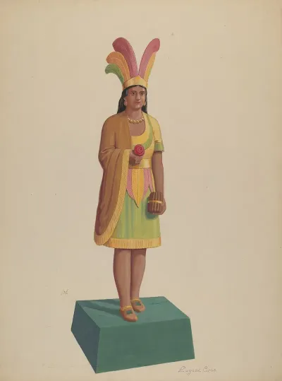 Cigar Store Indian 65