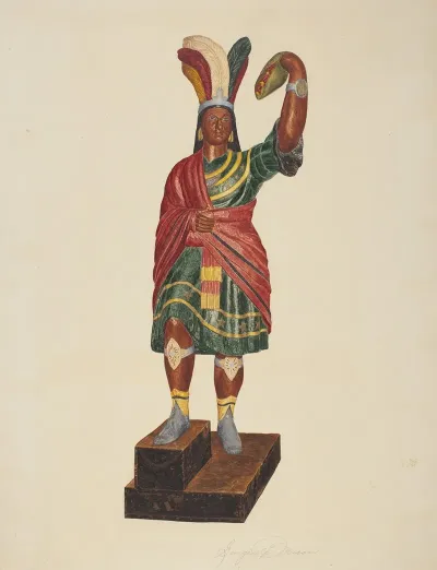 Cigar Store Indian 72