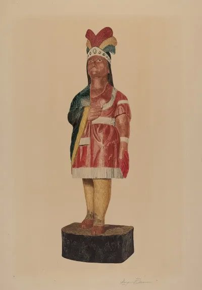 Cigar Store Indian 73