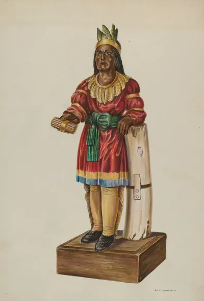 Cigar Store Indian 75