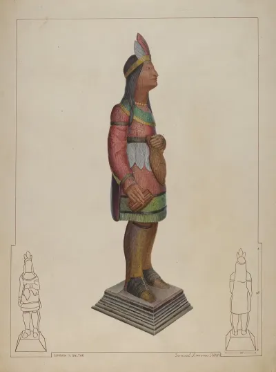 Cigar Store Indian 78