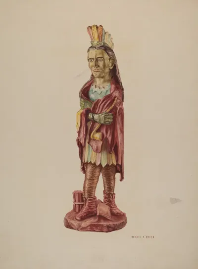 Cigar Store Indian 79