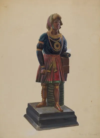 Cigar Store Indian 84