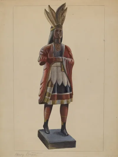 Cigar Store Indian 85