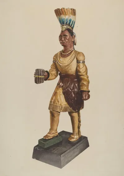 Cigar Store Indian 86