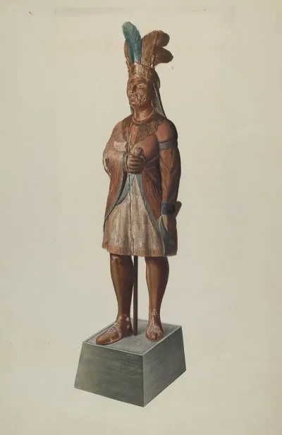 Cigar Store Indian 87