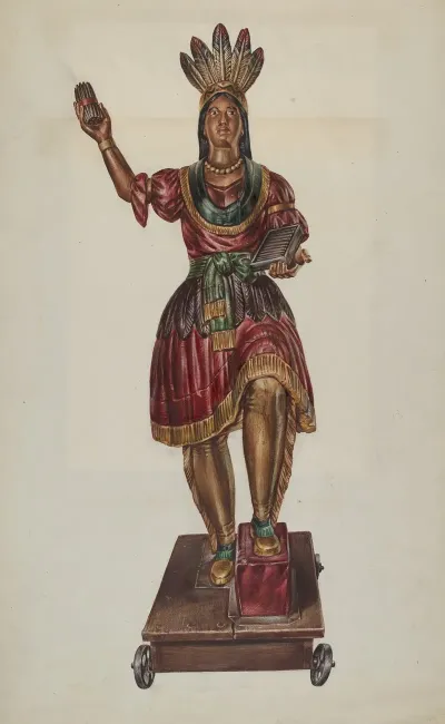 Cigar Store Indian 96
