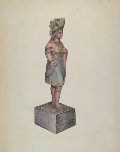 Cigar Store Indian 9