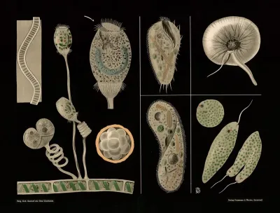 Ciliates Vorticella Paramecium Stylonichia Euglena Noctiluca