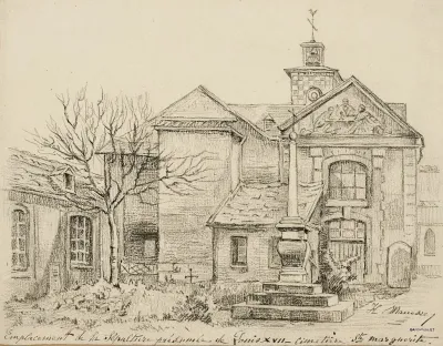Cimetiere Sainte Marguerite Rue Saint Bernard Emplacement Presume De La Sepulture De Louis Xvii