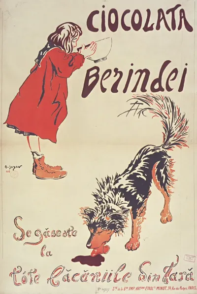 Ciocolata Berindei Segaseste La Lete Lacaniile Sin Tara Affiche