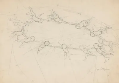 Circle Of Dancing Putti