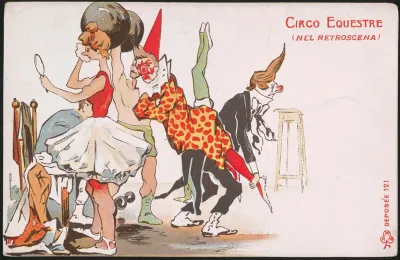 Circo Equestre Nel Retroscena