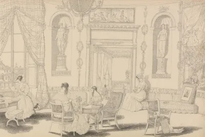 Circular Boudoir In Casino Pecori