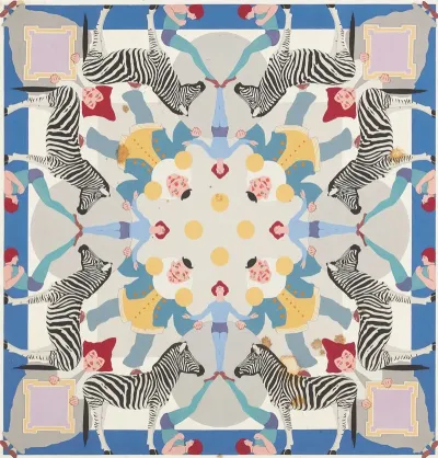 Circus Bed Quilt