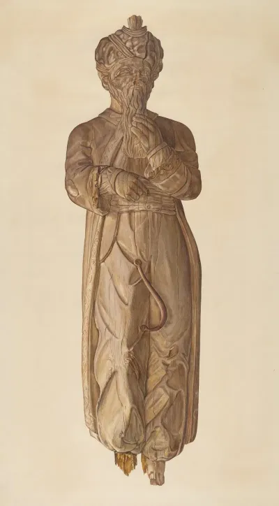 Circus Wagon Figure Turk