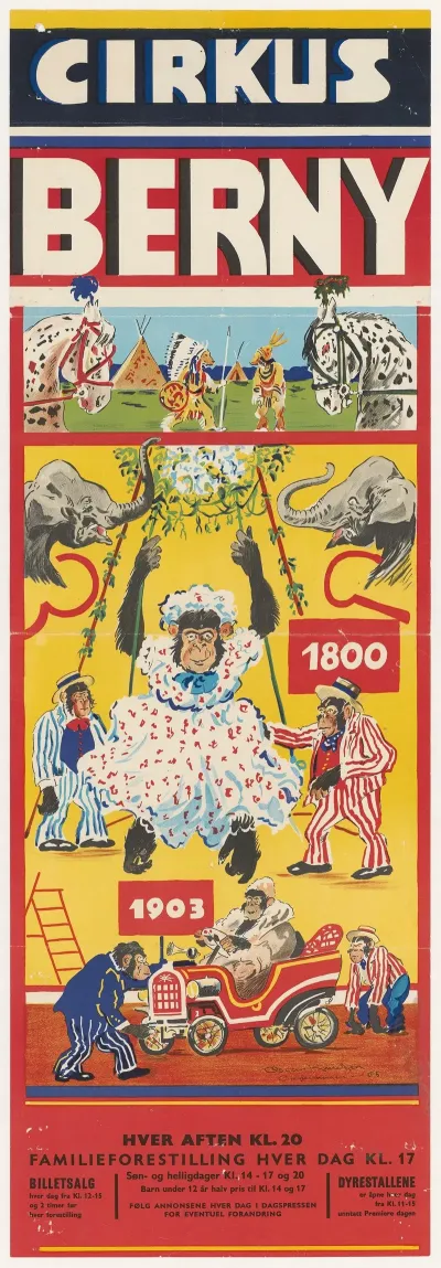 Cirkus Berny 1800 1903