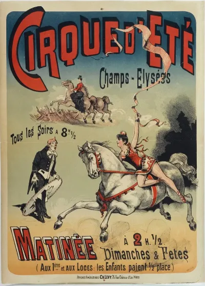 Cirque Dete Champs Elysees Tous Les Soirs