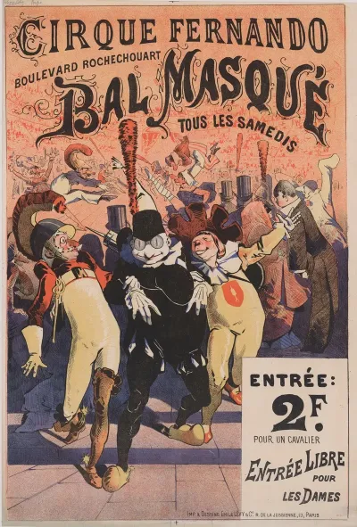 Cirque Fernando Bal Masque Tous Les Samedis