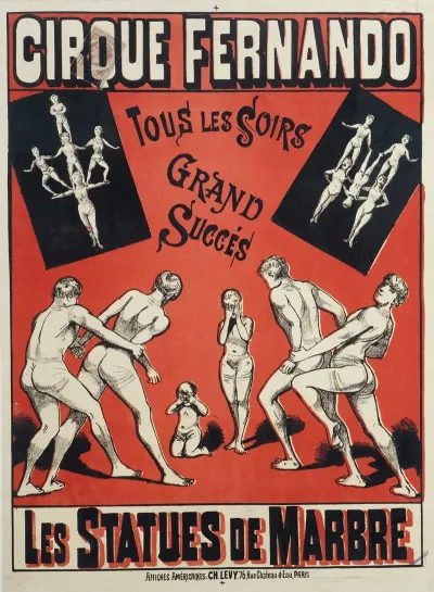 Cirque Fernando Tous Les Soirs Grand Succes Les Statues De Marbre
