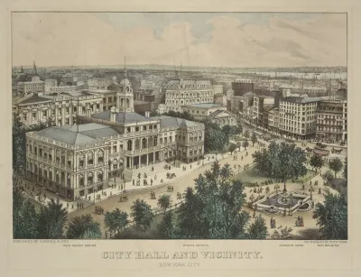 City Hall And Vicinity New York City