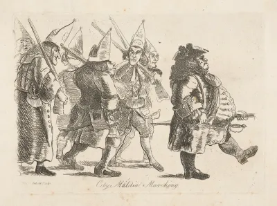 City Militia Marching