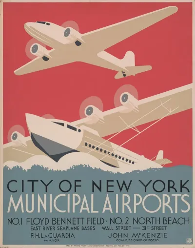 City Of New York Municipal Airports No 1 Floyd Bennett Field No 2 North Beach 2