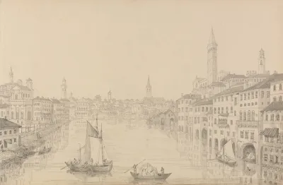 City Of Verona From The Bridge