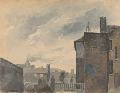 City Scene With Buildings