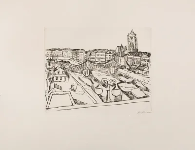 City View With Eiserner Steg