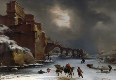 City Walls In Winter