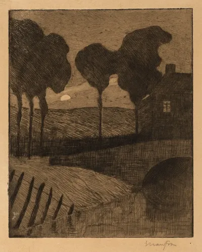 Clair De Lune Ou Vue De Paimpol