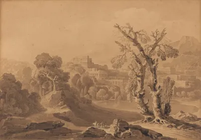 Classical City In Landscape