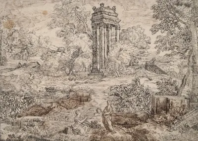 Classical Landscape With Figures 2