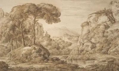 Classical Landscape With Figures 3