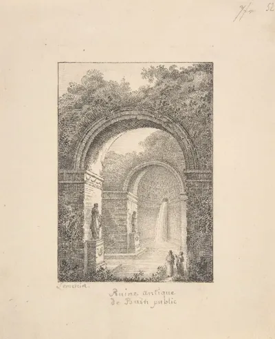 Classical Ruins A Public Bath