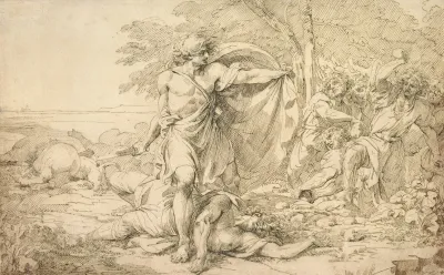Classical Subject Possibly The Aftermath Of A Battle