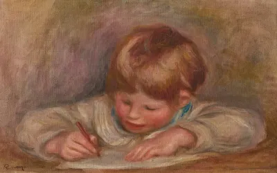 Claude Renoir Ecrivant