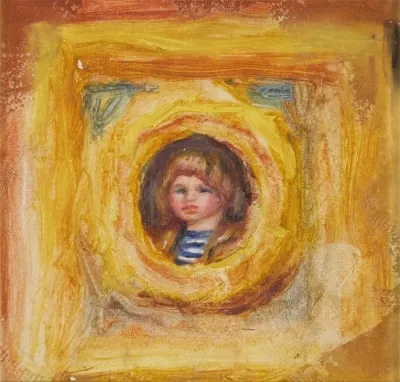 Claude Renoir En Medaillon